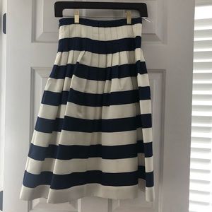 JCrew stripped skirt. Size 0P
